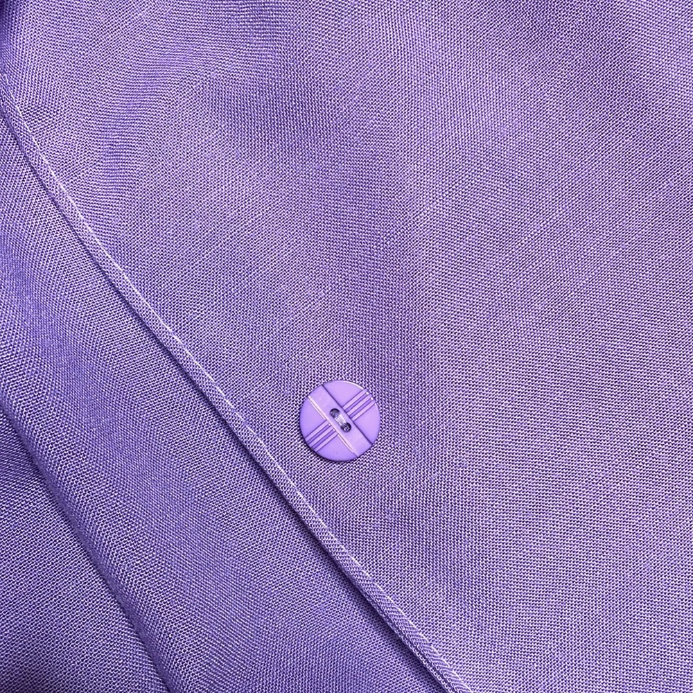 VINTAGE Two Twenty Collection USA Made Purple Jacket Size Medium - Picture 7 of 8
